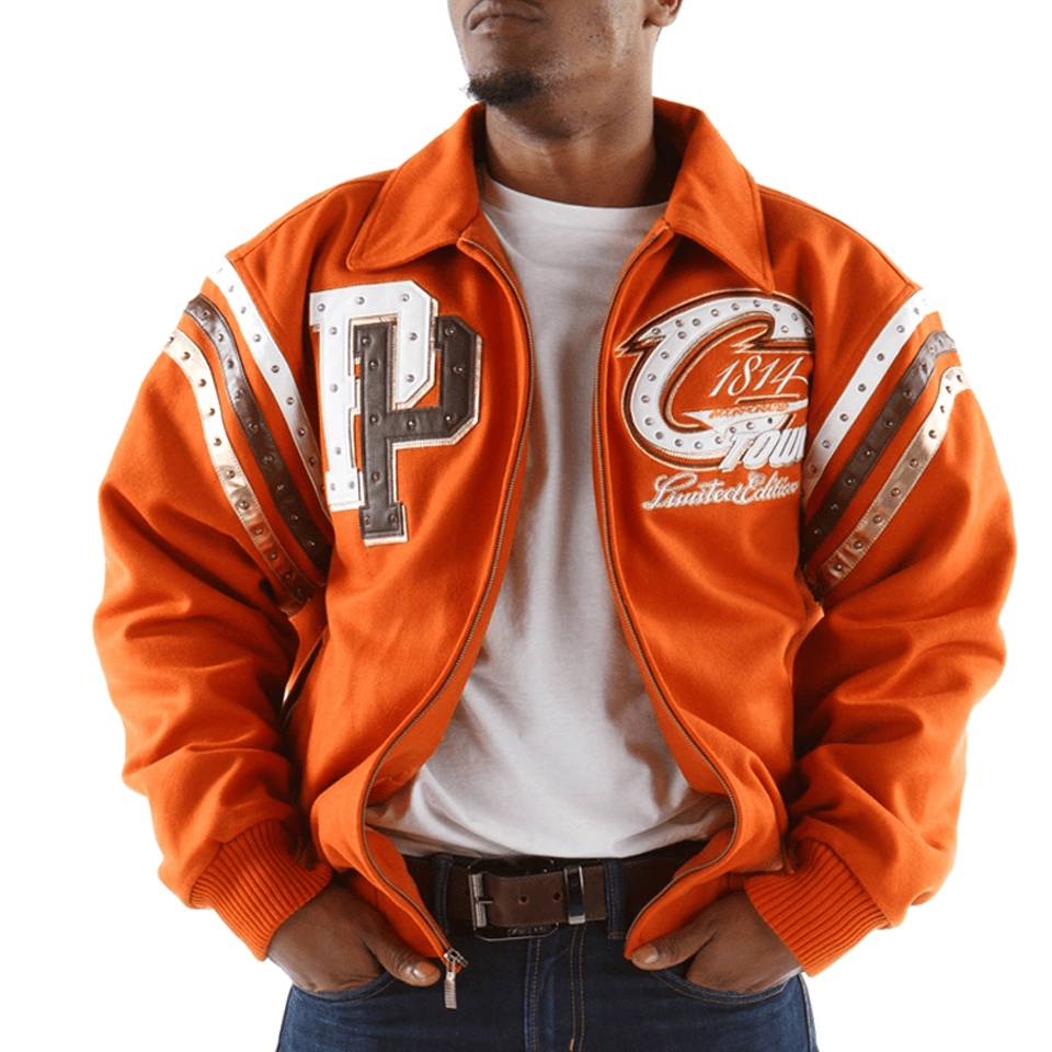 Pelle Pelle Limited Edition Tribute Cleveland 1814 Orange Jacket