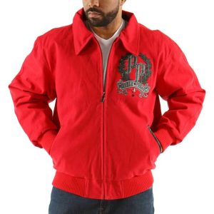 Pelle Pelle Live like a King Red Jacket