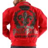 Pelle Pelle Live like a King Red Wool Jacket