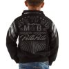 Pelle Pelle Live to Win MB 1978 Black Boys Jacket