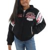 Pelle Pelle Live to Win MB 1978 Black Girls Jacket