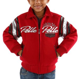 Pelle Pelle Live to Win MB 1978 Red Jacket For Kids