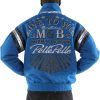 Pelle Pelle Live to Win MB 1978 Unrelenting - Unforgiving Blue Wool Jacket