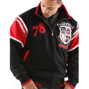 Pelle Pelle MB 1978 Invincible Black Wool Jacket