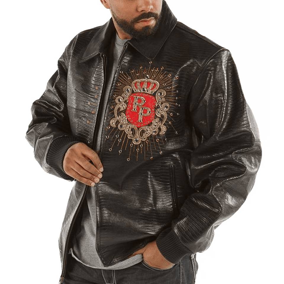 Pelle Pelle MB Crest Black Jacket