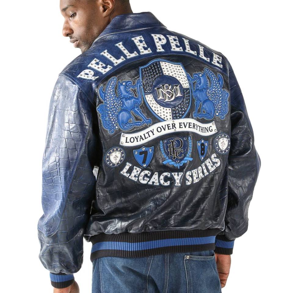 Pelle Pelle MB Legacy Series Navy Blue Jacket