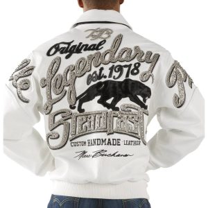 Pelle Pelle MB Legendary 1978 Steadfast White Leather Jacket