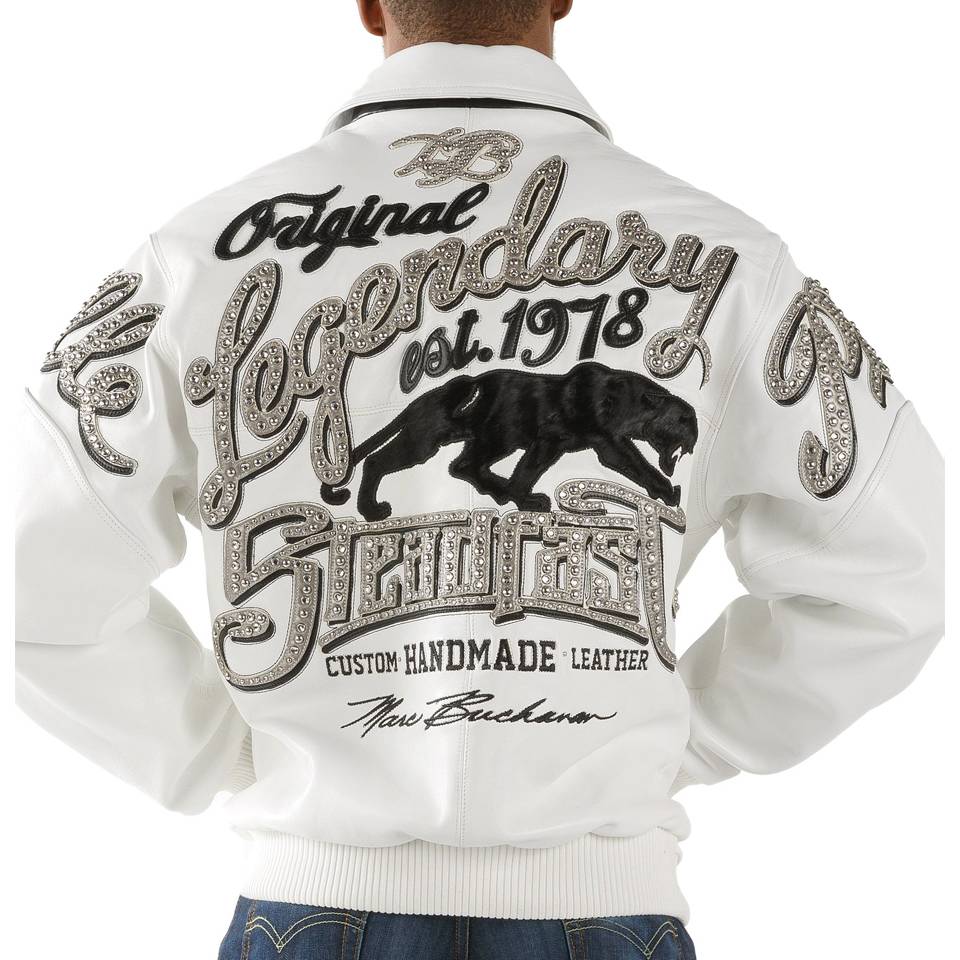 Pelle Pelle MB Legendary 1978 Steadfast White Leather Jacket