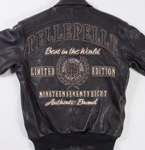 Pelle Pelle MB Limited Edition Black Leather Jacket