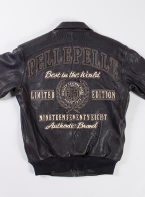 Pelle Pelle MB Limited Edition Black Leather Jacket