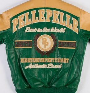 Pelle Pelle MB Limited Edition Green Leather Jacket