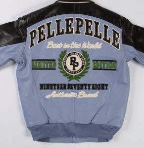 Pelle Pelle MB Limited Edition Purple Leather Jacket