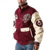 Pelle Pelle MB Maroon Denim.co Jacket