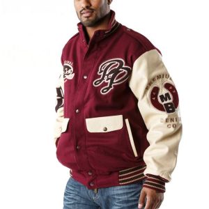Pelle Pelle MB Maroon Denim.co Jacket