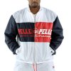 Pelle Pelle MB Mirror Jogger White Parachute Tracksuit For Men