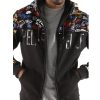 Pelle Pelle MB Repeat Black Wool Hoodie