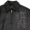 Pelle Pelle MB Shoulder Crest Black Men Jacket