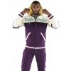 Pelle Pelle MB Soda Club Purple & Cream Warm Up Wool Tracksuit