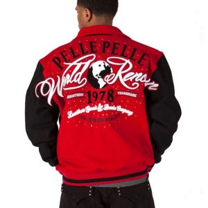 Pelle Pelle MB World Renown Original 1978 Red Wool Jacket