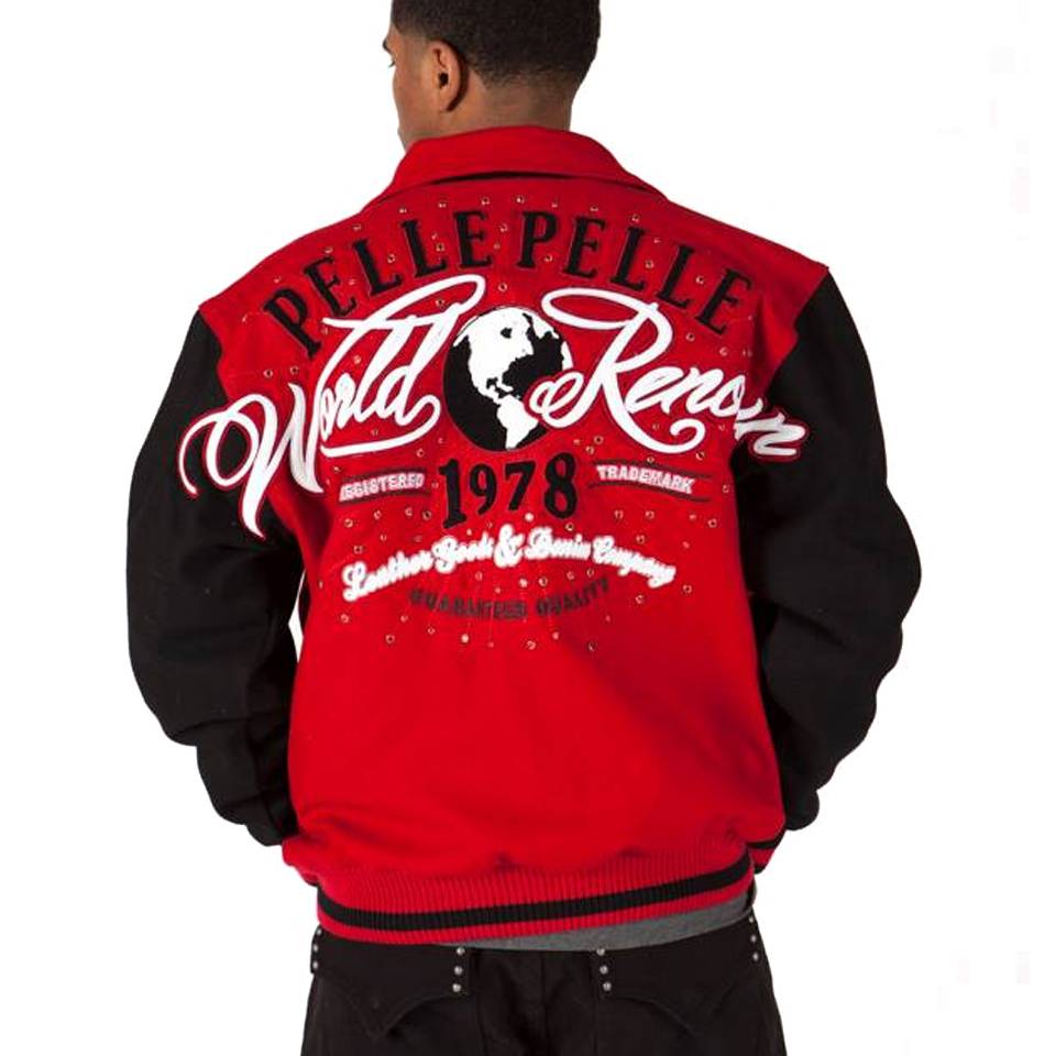 Pelle Pelle MB World Renown Original 1978 Red Wool Jacket