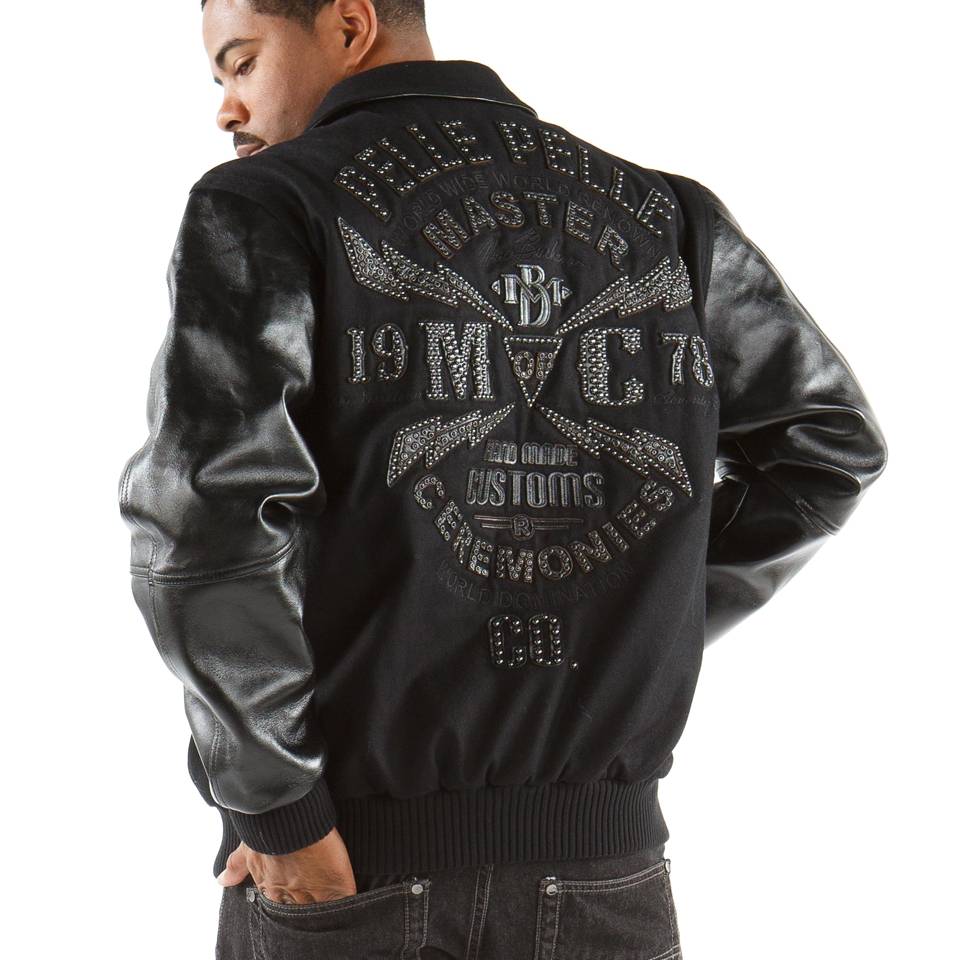 Pelle Pelle MC Marc Buchanan 1978 Black Wool Jacket