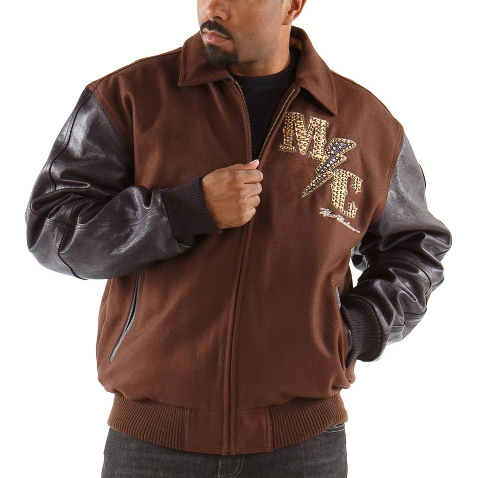 Pelle Pelle MC Marc Buchanan 1978 World Domination Dark Brown Wool Jacket