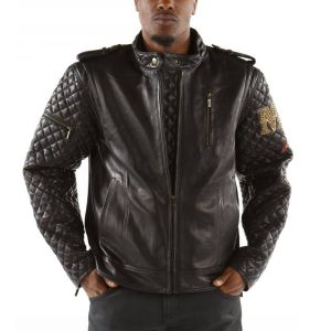 Pelle Pelle MC Marc Buchanan World Domination 1978 Black Jacket
