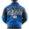 Pelle Pelle Marc Buchanan 78 Notorious Blue Wool Jacket