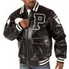 Pelle Pelle Marc Buchanan Black Bomber Jacket
