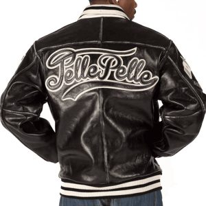Pelle Pelle Marc Buchanan Black Bomber Leather Jacket
