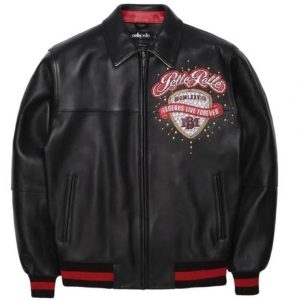 Pelle Pelle Marc Buchanan Legends Live Forever Black Jacket