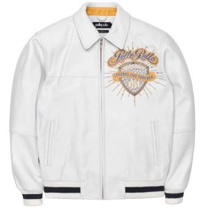 Pelle Pelle Marc Buchanan Legends Live Forever White Jacket