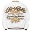 Pelle Pelle Marc Buchanan Legends Live Forever White Leather Jacket