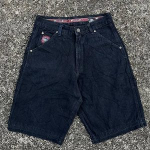 Pelle Pelle Marc Buchanan Sport USA Blue Denim Shorts