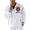 Pelle Pelle Marc Buchanan Velour Throwback White Tracksuit