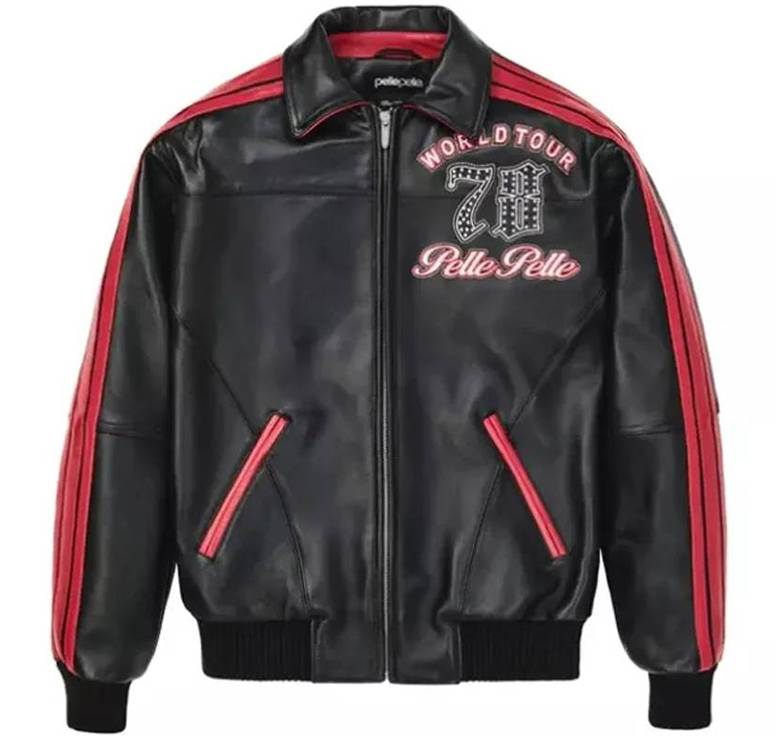 Pelle Pelle Marc Buchanan World Tour 1978 Leather Jacket