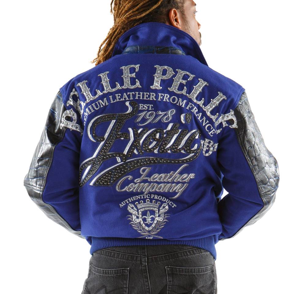 Pelle Pelle Men 1978 Exotic Blue Men's Jacket