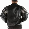 Pelle Pelle Men 1978 Prestige in Cabernet Alligator Black Leather Jacket