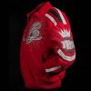 Pelle Pelle Men 35th Anniversary Red Marc Buchanan Wool Jacket