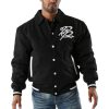 Pelle Pelle Men Black Marc Buchanan World Famous Jacket