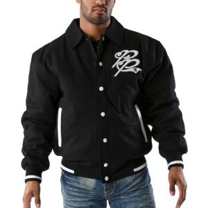Pelle Pelle Men Black Marc Buchanan World Famous Jacket