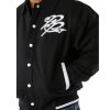 Pelle Pelle Men Black Marc Buchanan World Famous Wool Jacket