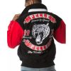Pelle Pelle Men Black World's Finest Tiger Twill Jacket