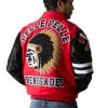 Pelle Pelle Men Chief Keef Renegades Red Jacket