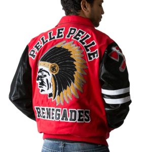 Pelle Pelle Men Chief Keef Renegades Red Jacket