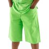 Pelle Pelle Men Flap Pocket Lime Green Short