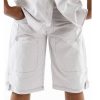 Pelle Pelle Men Flap Pocket White Short