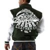 Pelle Pelle Men Green Marc Buchanan World Famous Wool Jacket