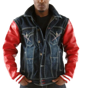 Pelle Pelle Men Jeans Blue Jacket