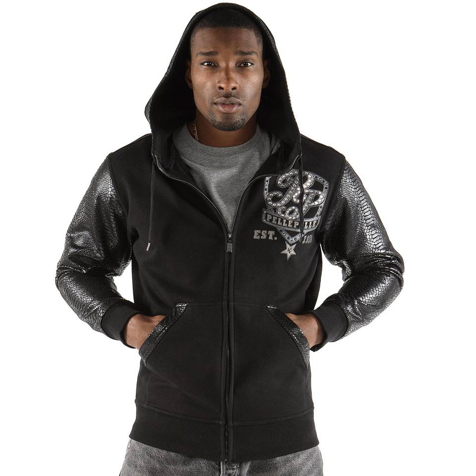 Pelle Pelle Men King Of Thrones 1978 Black Hoodie